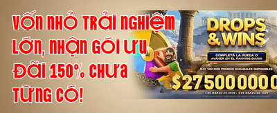 Chào Mừng Tân Thủ 100% Gấp Đôi Tiền Gửi promotion banner